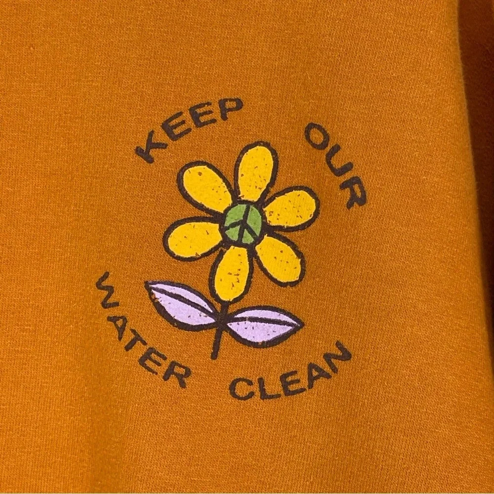 Urban Outfitters UO Don't Pollute Crew Neck Sweatshirt Medium Size - Picture 4 of 12